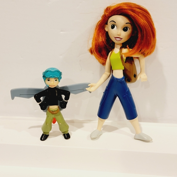 Kim Possible Doll Disney School Day Adventures 7" Talking Figure and Mini Figure - Picture 1 of 6
